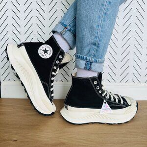 ❤️Rare Converse Chuck Taylor 70 Hi AT-CX Sz 9 Women Shoes Sneakers Black A03277C